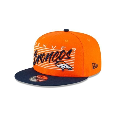 Sapca New Era Denver Broncos NFL Retro 9FIFTY Snapback - Portocalii